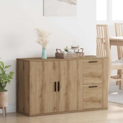 Sonata H с чекмедже дъб артизан 100 x 33 x 59.5 см Инженерно дърво - Шкафове, Витрини, Модулни секции