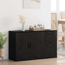 Sonata H с чекмедже Черен дъб 100 x 33 x 59.5 см Инженерно дърво - Дневна
