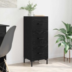 Sonata H Служебен шкаф Черния дъб 34,5 x 34 x 90 см Инженерно дърво - Дневна