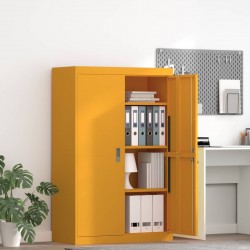Sonata H Шкаф за съхранение 2 pcs Горчично жълто 90 x 40 x 140 cm - Шкафове, Витрини, Модулни секции