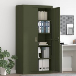 Sonata H Шкаф за съхранение 2 pcs Маслинено зелено 90 x 40 x 180 cm - Шкафове, Витрини, Модулни секции