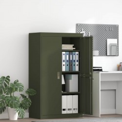 Sonata H Шкаф за съхранение 2 pcs Маслинено зелено 80 x 40 x 140 см - Шкафове, Витрини, Модулни секции