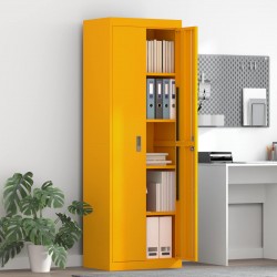 Sonata H Шкаф за съхранение 2 pcs Горчично жълто 60 x 40 x 180 см - Шкафове, Витрини, Модулни секции