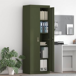 Sonata H Шкаф за съхранение 2 pcs Маслинено зелено 60 x 40 x 180 см - Шкафове, Витрини, Модулни секции