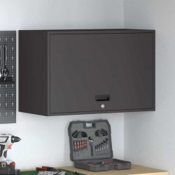 Sonata H Стенен шкаф за гараж Черно 80 x 40 x 53 см - Гардероби