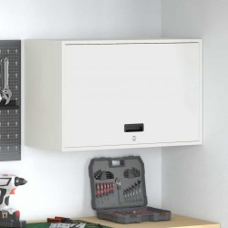 Sonata H Стенен шкаф за гараж Бяло 80 x 40 x 53 см - Гардероби