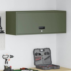 Sonata H Стенен шкаф за гараж Маслиненозелен 90 x 33 x 35 см - Спалня