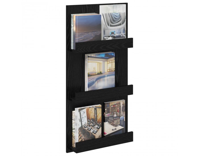 Sonata H Етажерка за списания с рафт Черния дъб 51 x 11 x 102 см