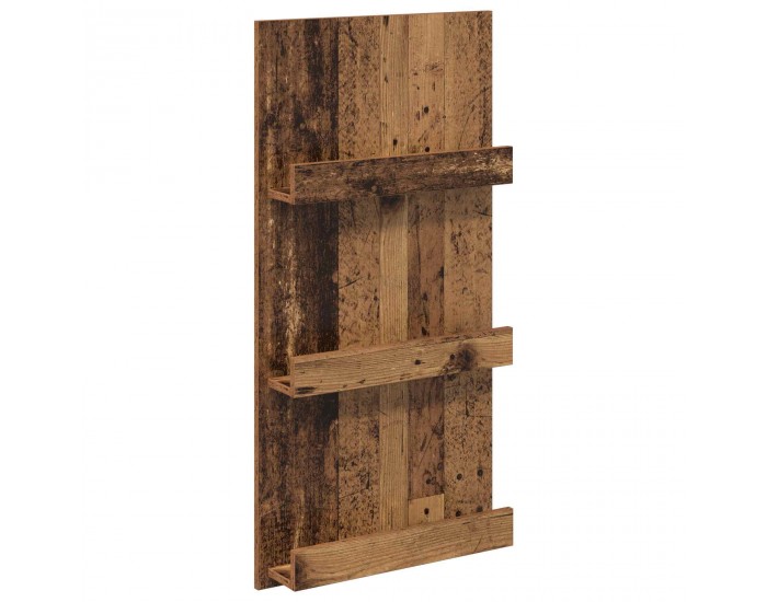 Sonata H Етажерка за списания с рафт Старо дърво 51 x 11 x 102 см