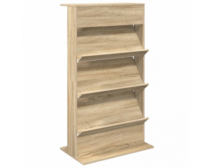 Sonata H Етажерка за списания с рафт Сонома дъб 70 x 41 x 126 см