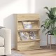 Sonata H Етажерка за списания Сонома дъб 70 x 41 x 96 см Инженерно дърво