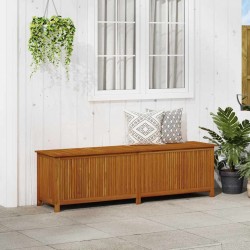 Sonata H Градинска кутия за съхранение 200x50x58 см акациево дърво масив - Външни съоражения