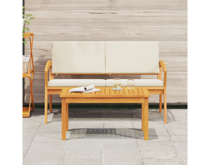 Sonata H Маса за кафе 75x40x38 см Масивна дървесина акация