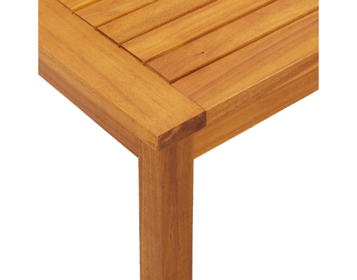 странична маса Sonata H 45x45x38 см от масивна акациева дървесина