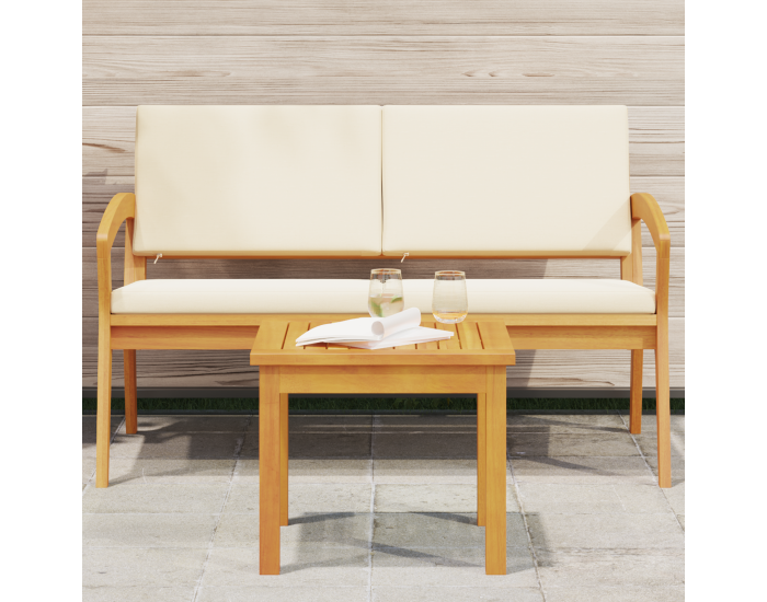 странична маса Sonata H 45x45x38 см от масивна акациева дървесина