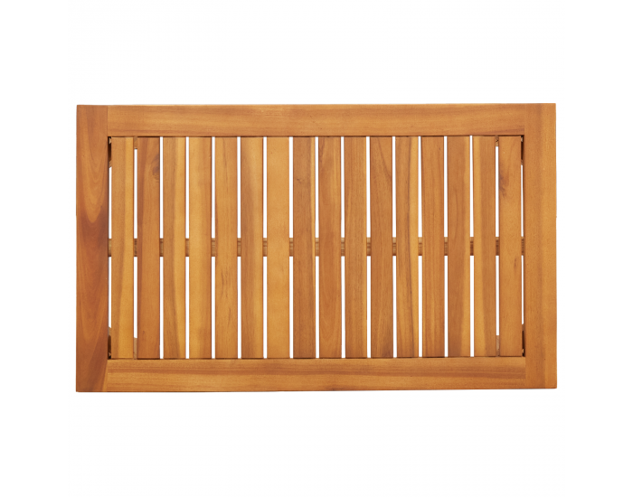 Sonata H 4 Часовен комплект градински диван с възглавници от масивна акациева дървесина