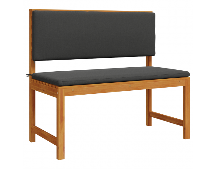 Sonata H 4 Членен Градински Комплект с Възглавници от Масивна Акациева Дървесина