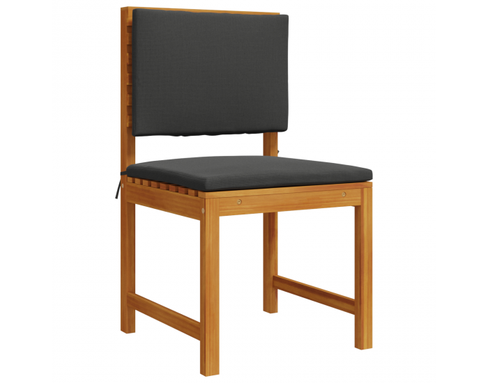 Sonata H 4 Членен Градински Комплект с Възглавници от Масивна Акациева Дървесина