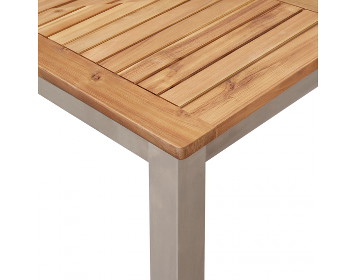 5-частен градински трапезен комплект Sonata H от масивна акациева дървесина