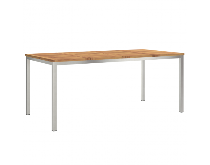 5-частен градински трапезен комплект Sonata H от масивна акациева дървесина