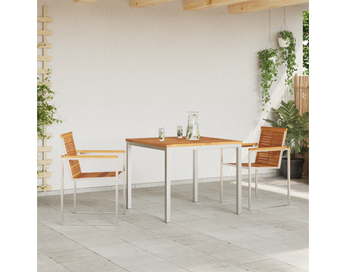 Sonata H 3 Часов комплект за хранене от масивна дървина акация