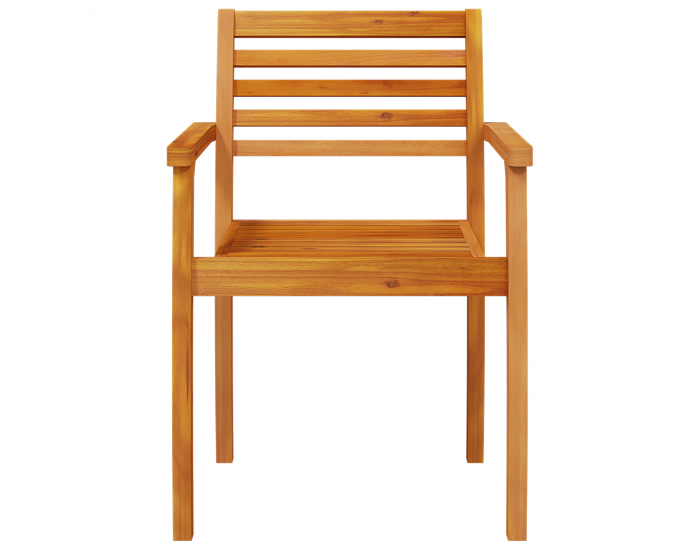 Sonata H 3 Частен Градински Трапезен Комплект от Масивно Акациево Дърво