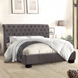 Спалня Мебели Богдан модел New Queen - velvet - Тапицирани легла
