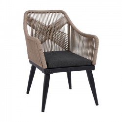 Кресло Мебели Богдан модел Bambu luk - въжета - Градински столове