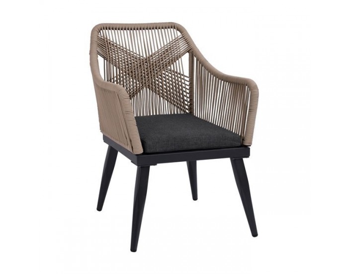 Кресло Мебели Богдан модел Bambu luk - въжета