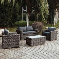 Сет Мебели Богдан модел Arizona (2-ка диван + 2 фотьойла) - Комплекти за външни условия