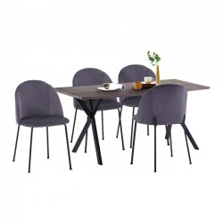 К-кт маса 140х80 см и 4 стола Мебели Богдан модел Klara - Комплекти маси и столове