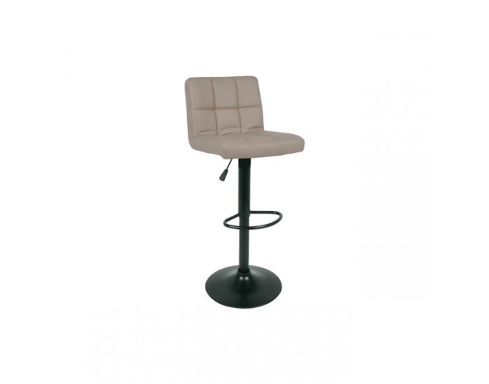 Бар стол с черна основа Мебели Богдан модел Lino
