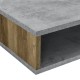 Холна маса Bolton - 110 x 60 x 30 см. -метална конструкция, ефект бетон -
