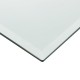 Стъклен плот за маса или камина, защитно стъкло, 1000 x 620 mm -