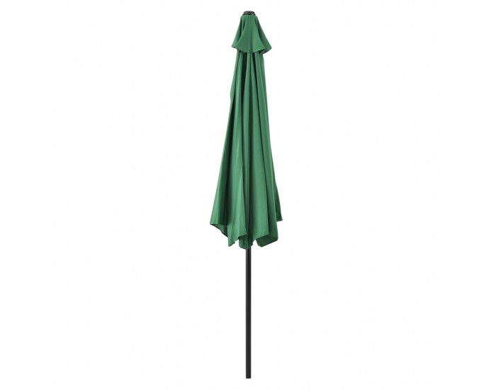 Чадър за слънце  , полукръг, за стена 300 x 150 x 30 cm, Зелен -