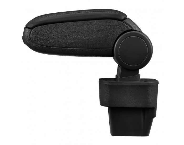 Подлакътник  Opel Astra H 2004–2011 с контейнер за съхранение, Изкуствена /Черен -