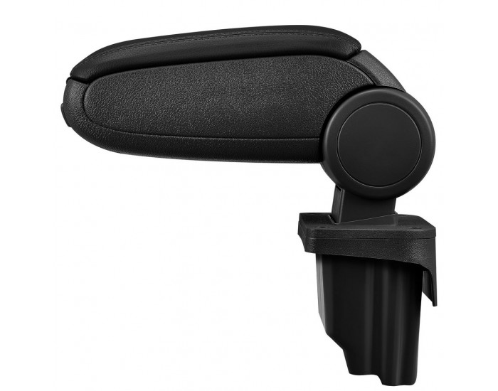 Подлакътник  BMW E46  с контейнер за съхранение, Изкуствена кожа, Черен -