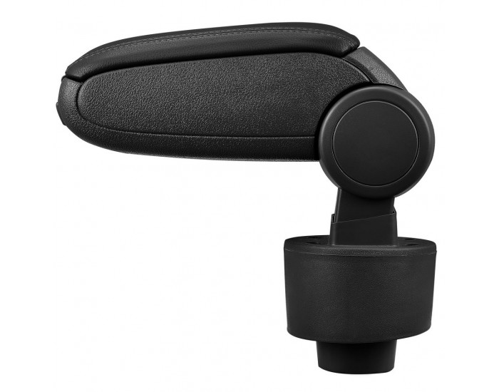 Подлакътник Seat Ibiza 6J с контейнер за съхранение, Еко кожа/Черен - Подлакътник Seat Ibiza 6J с контейнер за съхранение, Еко кожа/Черен -