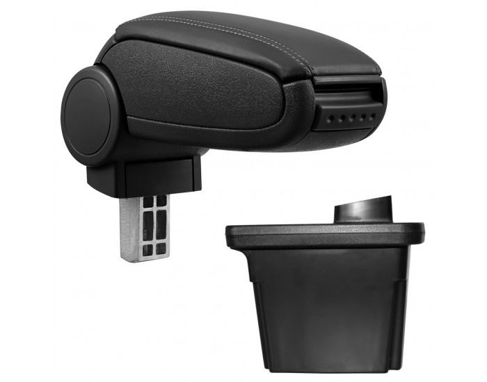 Подлакътник  Hyundai i30 (2007-2012) с контейнер за съхранение Черен/Кожа -