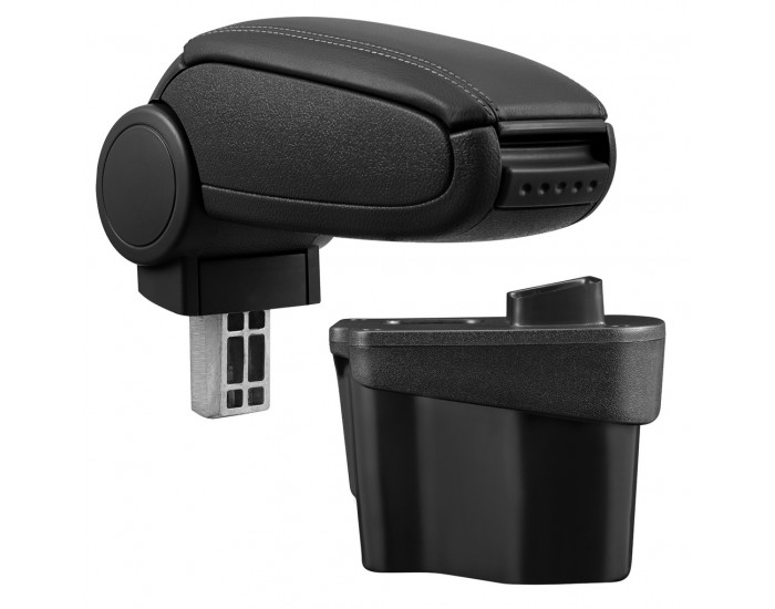 Подлакътник Kia Rio 3. (UB) с контейнер за съхранение Черен/Изкуствена кожа -