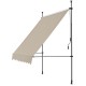 Сенник/Тента с чупещи се рамена 200 x 120 x 200-300 cm, Бежова -