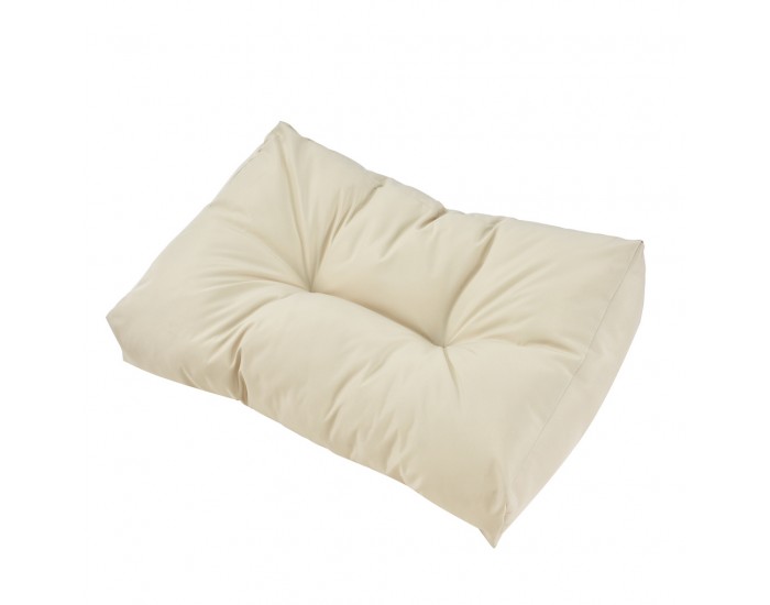 Комплект възглавници за интериорни мебели от палети,1 брой за сядане и 2 броя за облягане, Бежови -