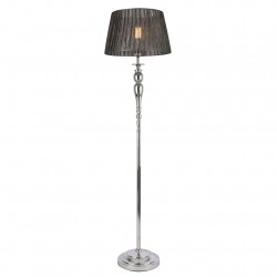 Подова лампа  Lingen 151 cm, 1x E27, Хром - Настолни лампи