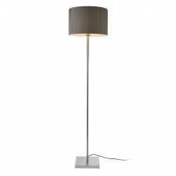 Подова лампа  Coimbra, Сива, 151 cm, Метал/Текстил - Настолни лампи