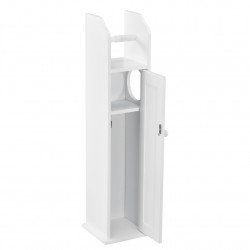 Шкаф за баня 78 x 20 x 18 cm, Бял - Продукти за баня и WC