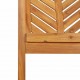 Sonata H Комплект за хранене в градината 7 pcs Кафяво 150 x 90 x 74 cm