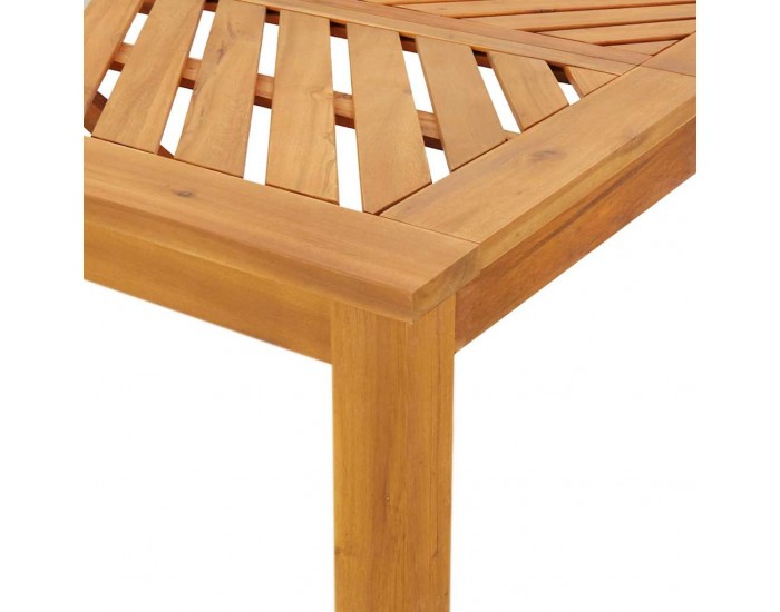 Sonata H Комплект за хранене в градината 7 pcs Кафяво 150 x 90 x 74 cm