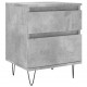 Sonata H Нощно шкафче бетонно сиво 40x35x50 см инженерно дърво