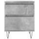 Sonata H Нощно шкафче бетонно сиво 40x35x50 см инженерно дърво
