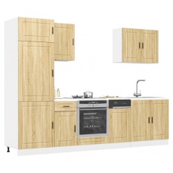 Sonata H Комплект кухненски шкафове от 7 части Kalmar, инженерно дърво - Модулни кухни